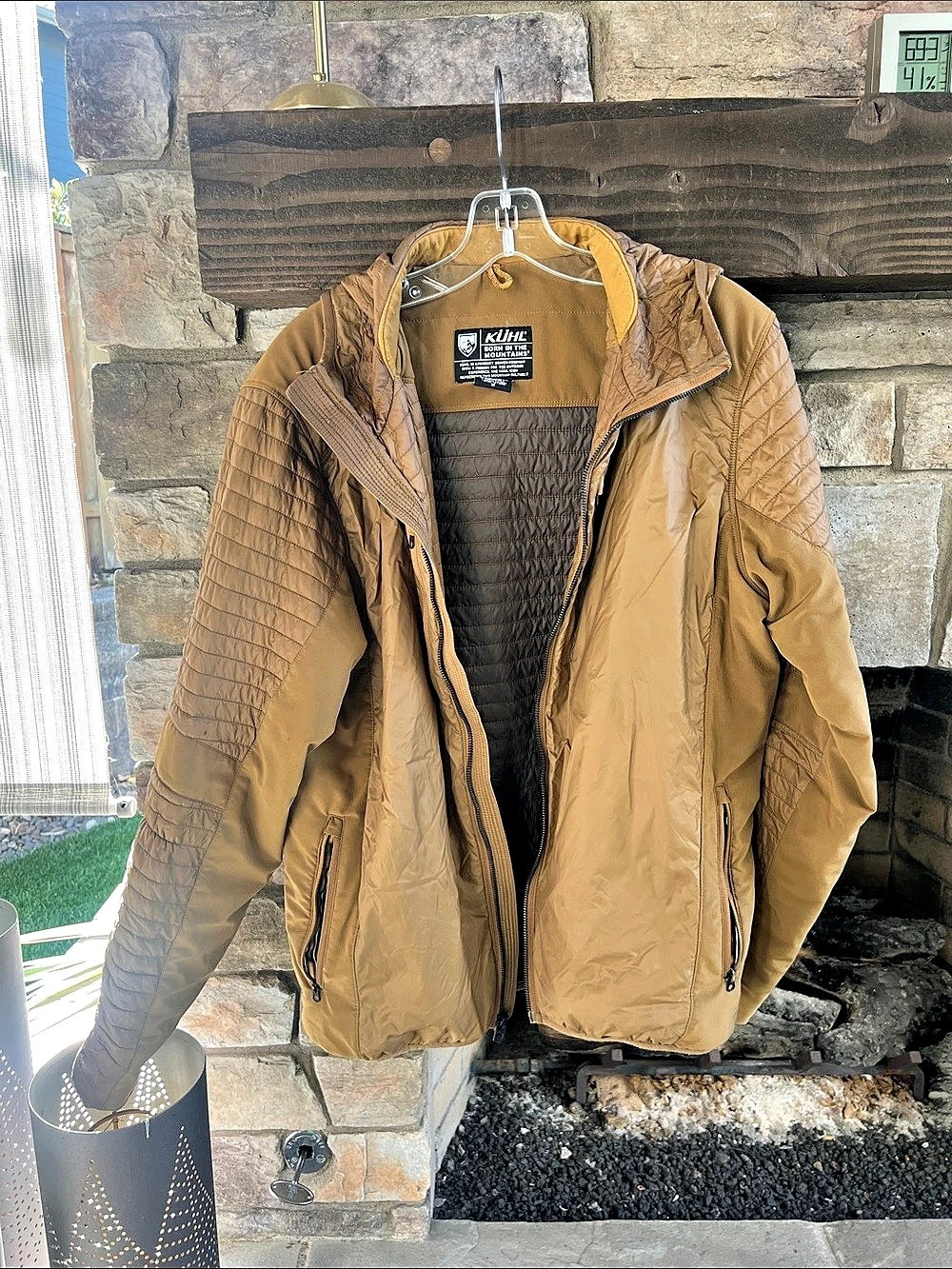 Kuhl Projekt Hooded Jacket Brown Medium